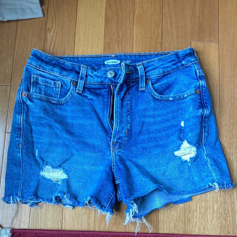 Old navy OG short high rise denim light wash